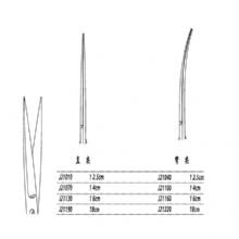 金钟手术剪J21160 16cm  弯尖
