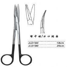 金钟组织剪JLD160 18cm 弯中棱 刃口开齿（综合）