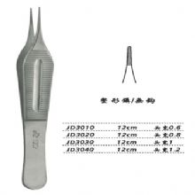 金钟整形镊JD3040 12cm 无钩 头宽 1.2