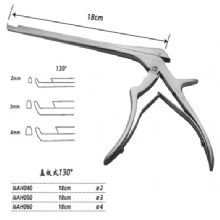 金钟蝶窦咬骨钳NAH040 18cm 盖板式 130° 刃宽2