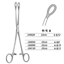 金钟海绵钳J34130 25cm 弯有齿 头宽12