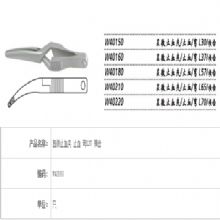 上海金钟显微止血夹W40160 弯L37 网齿