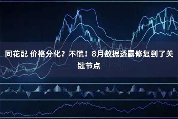 同花配 价格分化？不慌！8月数据透露修复到了关键节点